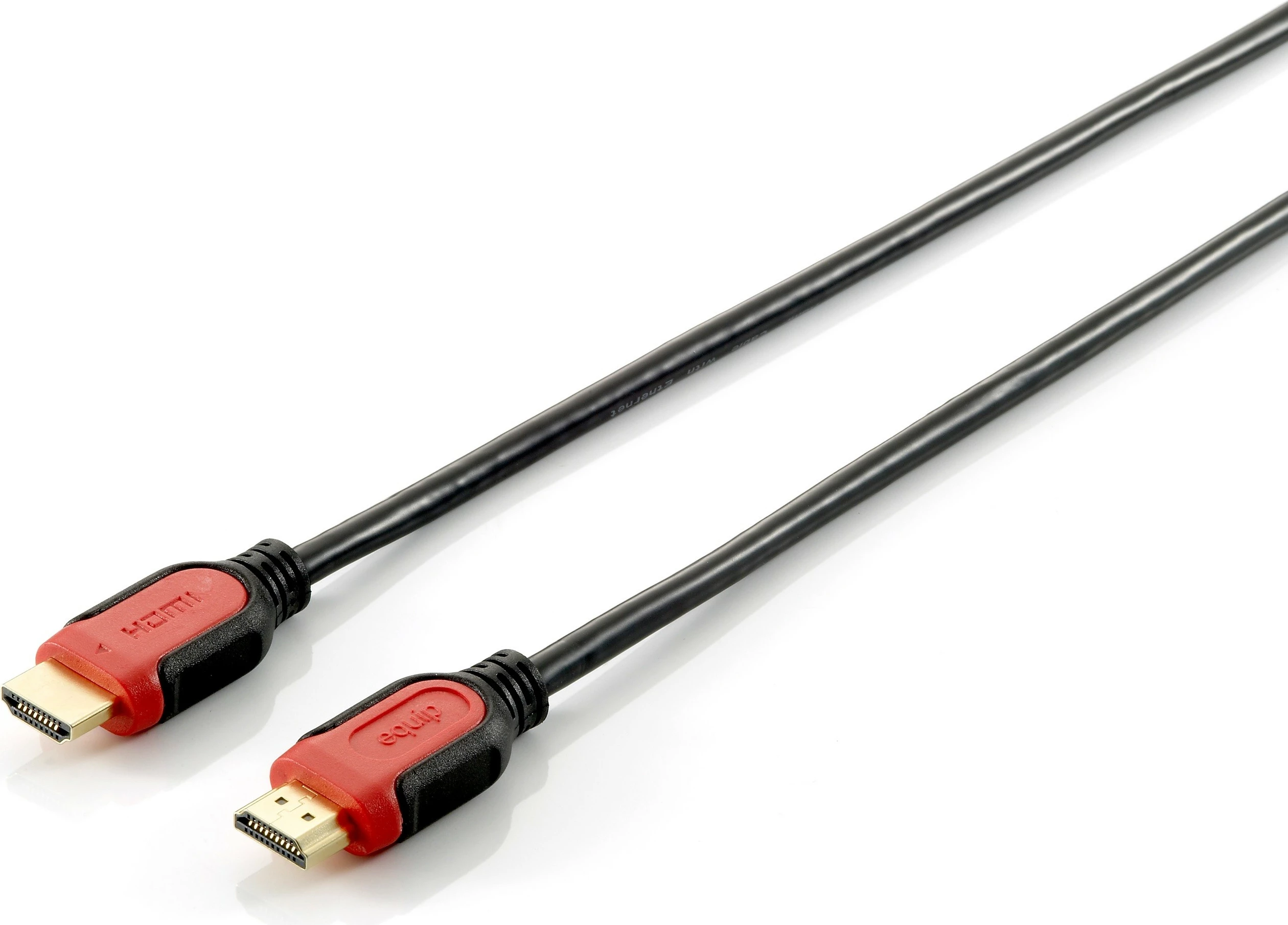 HDMI kabel Equip 2.0, 2 m, 3D, 10,2 Gbit/s, črno-rdeč