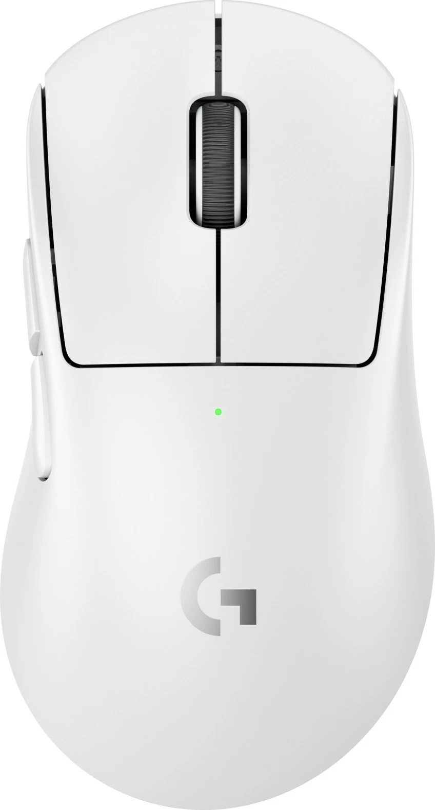 Ergonomičen miš, 5 gumbov, brezžičen/žičen Logitech G PRO X SUPERLIGHT 2 DEX, bel
