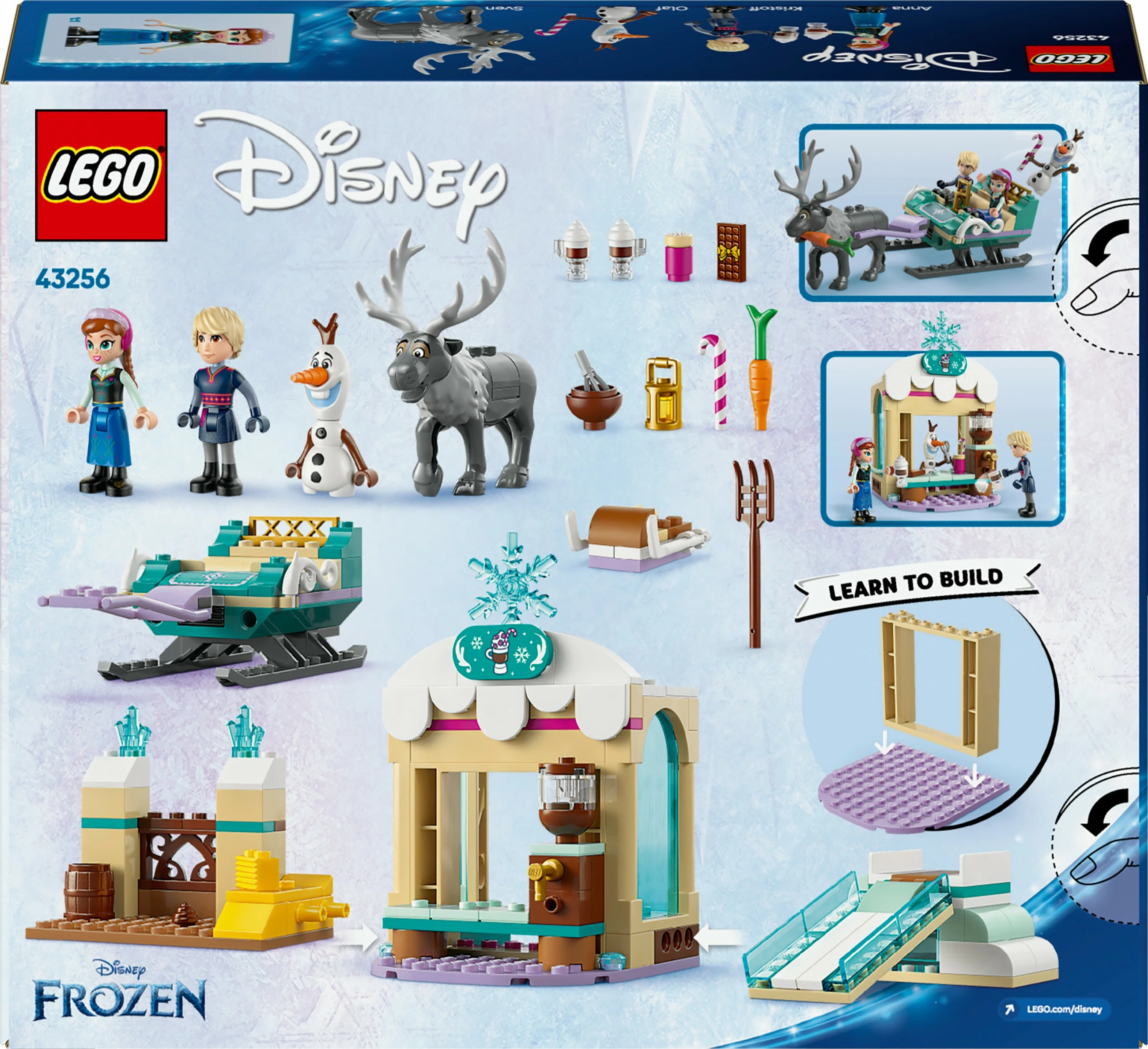 Avantura sani Annine - LEGO Disney 43256, 192 delov, večbarvno