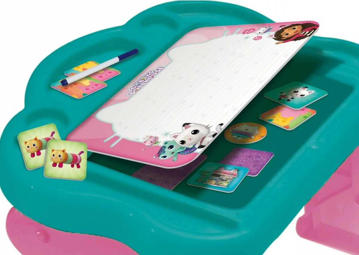 Izobraževalna igralna miza, Gabby's Dollhouse Lisciani, plastika, za otroke od 3 let