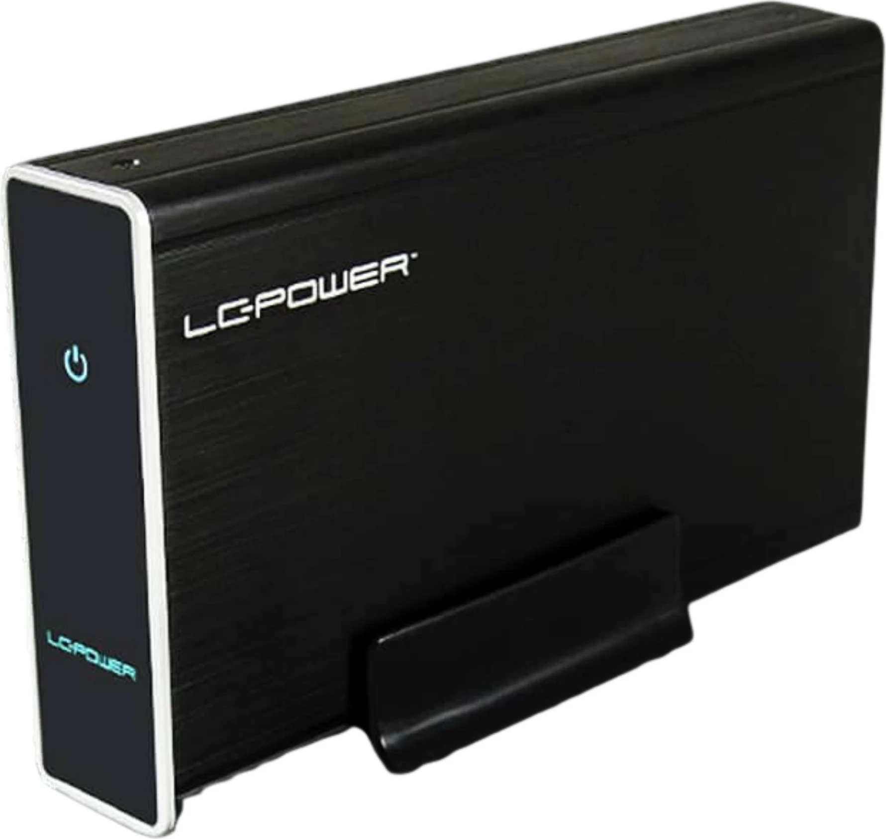 Zunanji ohišje za 3,5" LC-Power LC-35U3, USB 3.2, črno