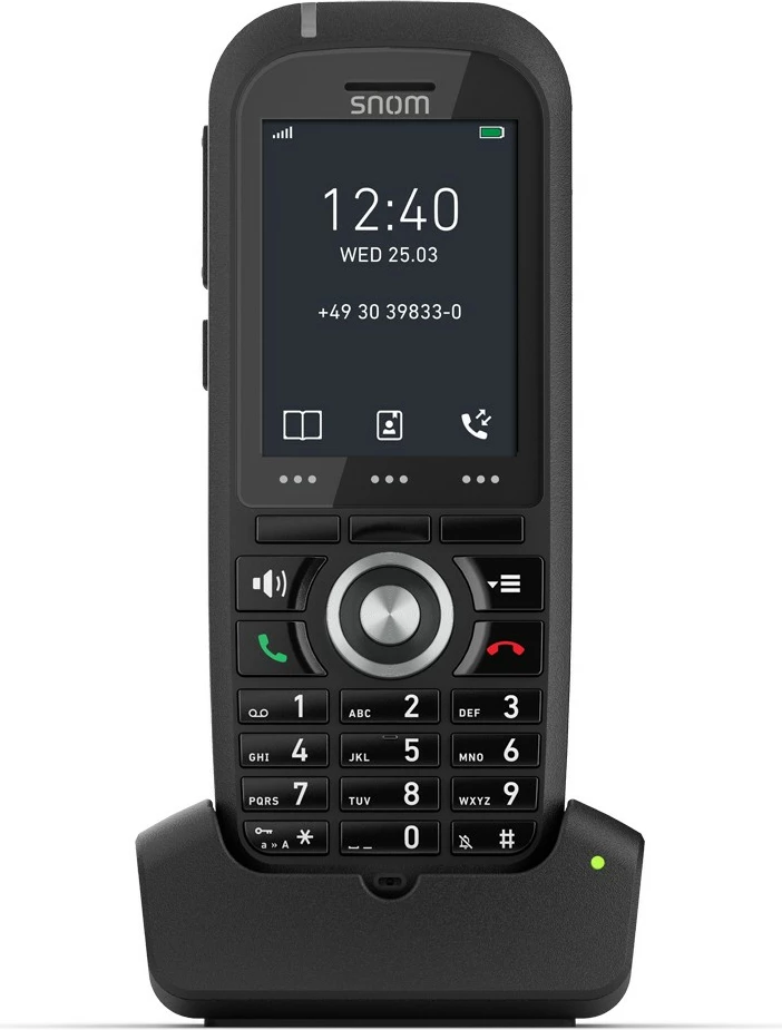 DECT telefon M70, 2" zaslon, Bluetooth, črn