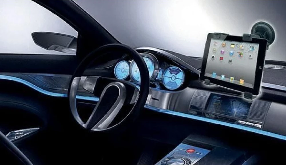 Nosilec tablice za avto Techly, 7-10,1"