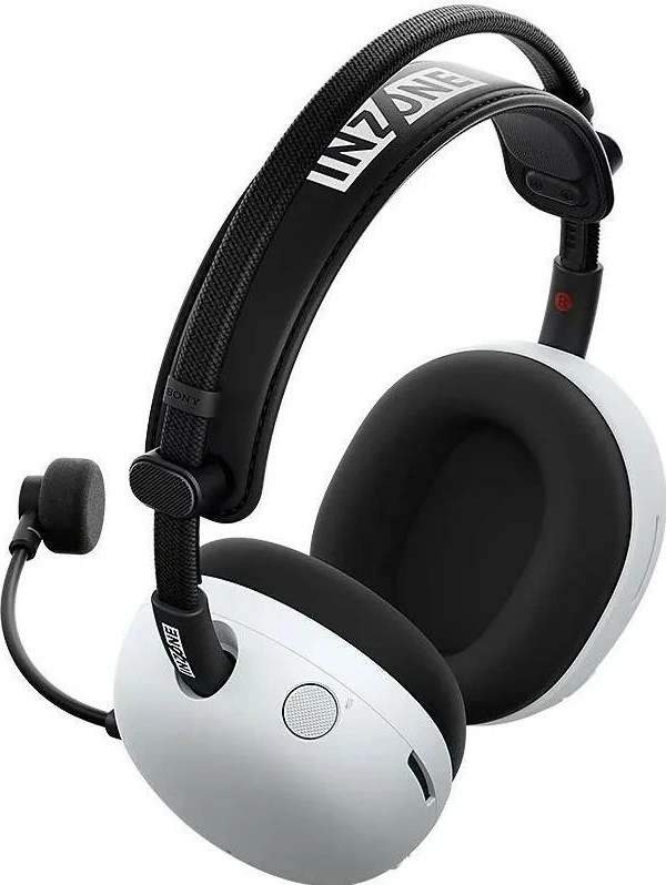 Brezžične slušalke Sony INZONE H9 II, Bluetooth 5.3, odstranljiv mikrofon, bele