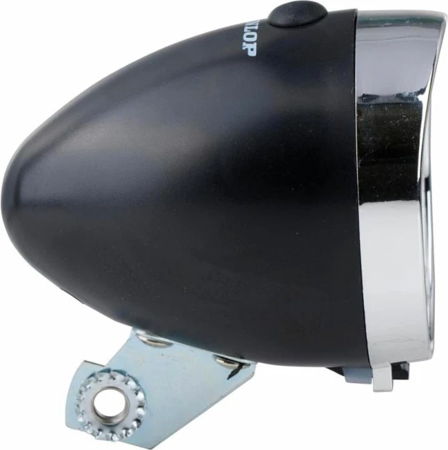 Sprednja luč za kolo Dunlop, črna