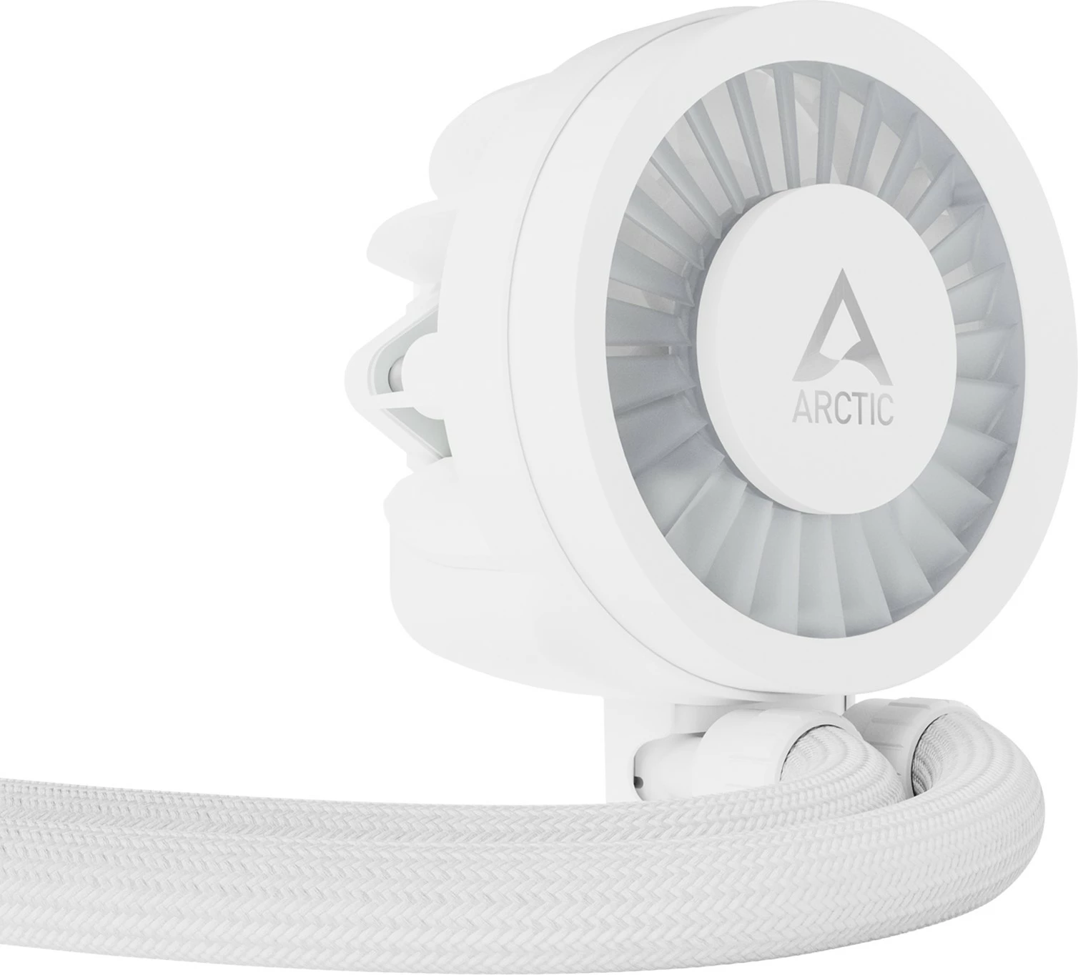 Vodna hladilna enota za CPU ARCTIC Liquid Freezer III 240 A-RGB, 12 cm, 48,82 CFM, bela