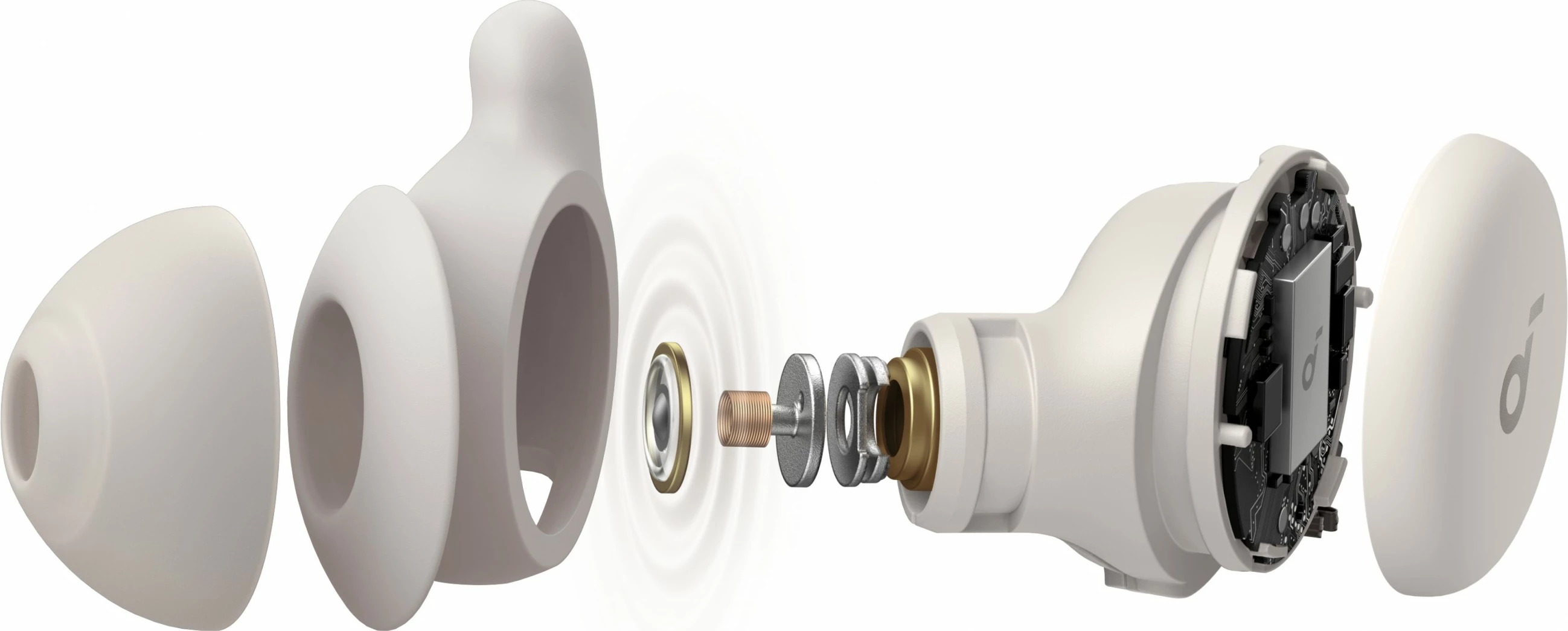 Brezžične spalne slušalke Anker Soundcore Sleep A20, 20 - 20000 Hz, bele