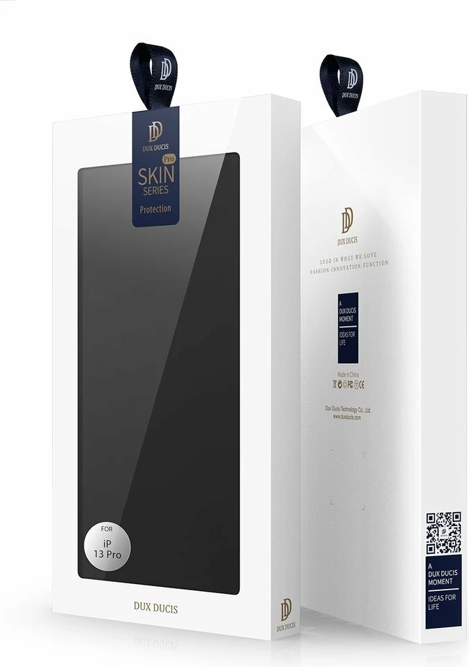 Ovitek Skin Pro Bookcase za iPhone 13 Pro, Dux Ducis, črn
