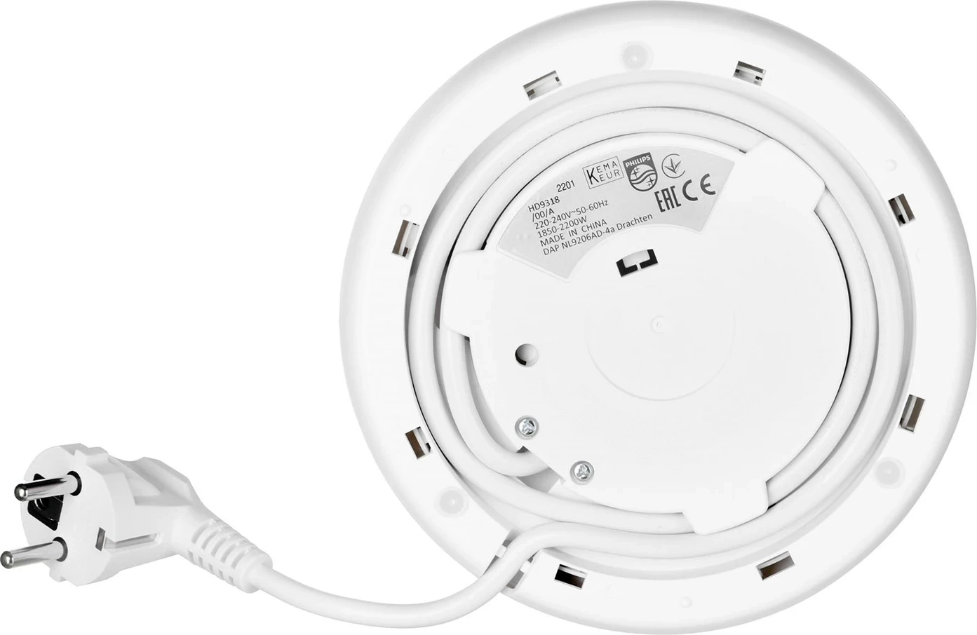 Kuhalnik vode Philips HD9318/00, 2200 W, 1,7 L, bel