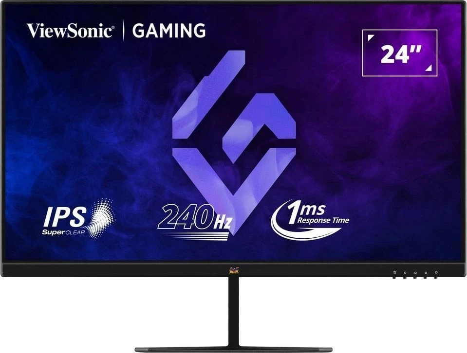 24" IPS FHD 1 ms 240 Hz monitor, ViewSonic VX2479A-HD-PRO, črn