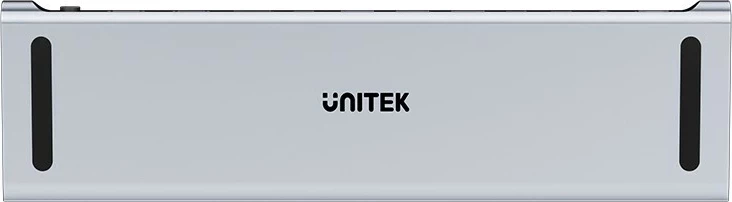 KVM stikalo Unitek, 2x HDMI 4K, 1x DisplayPort, USB-C, PD 100W, sivo