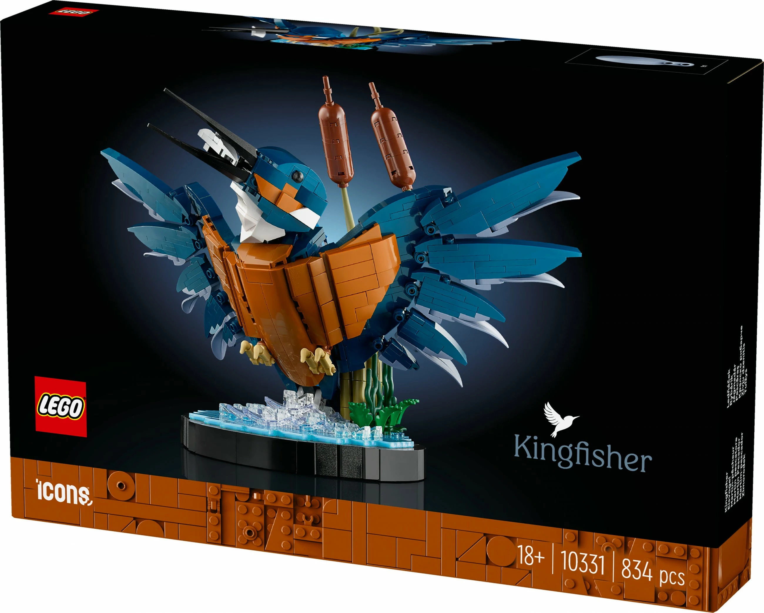 Gradbeni komplet Vodomar LEGO, 834 kosov, večbarven
