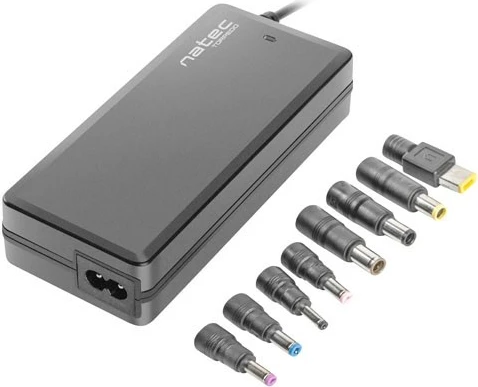 Univerzalni napajalnik Natec Torpedo UNI-90, 90 W, 8 nastavkov