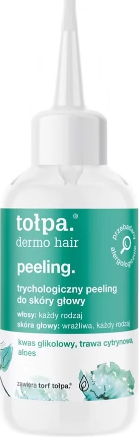 Peeling za lasišče Tołpa Dermo Hair Trichological za ženske 100 ml
