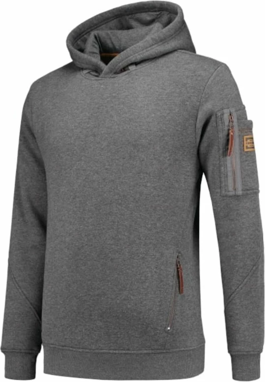 Duks s kapuco Tricorp, siv, za moške