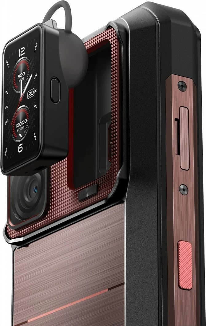 Robusten pametni telefon OUKITEL WP300 5G 12/512 GB IP69K, 16000 mAh, rdeč