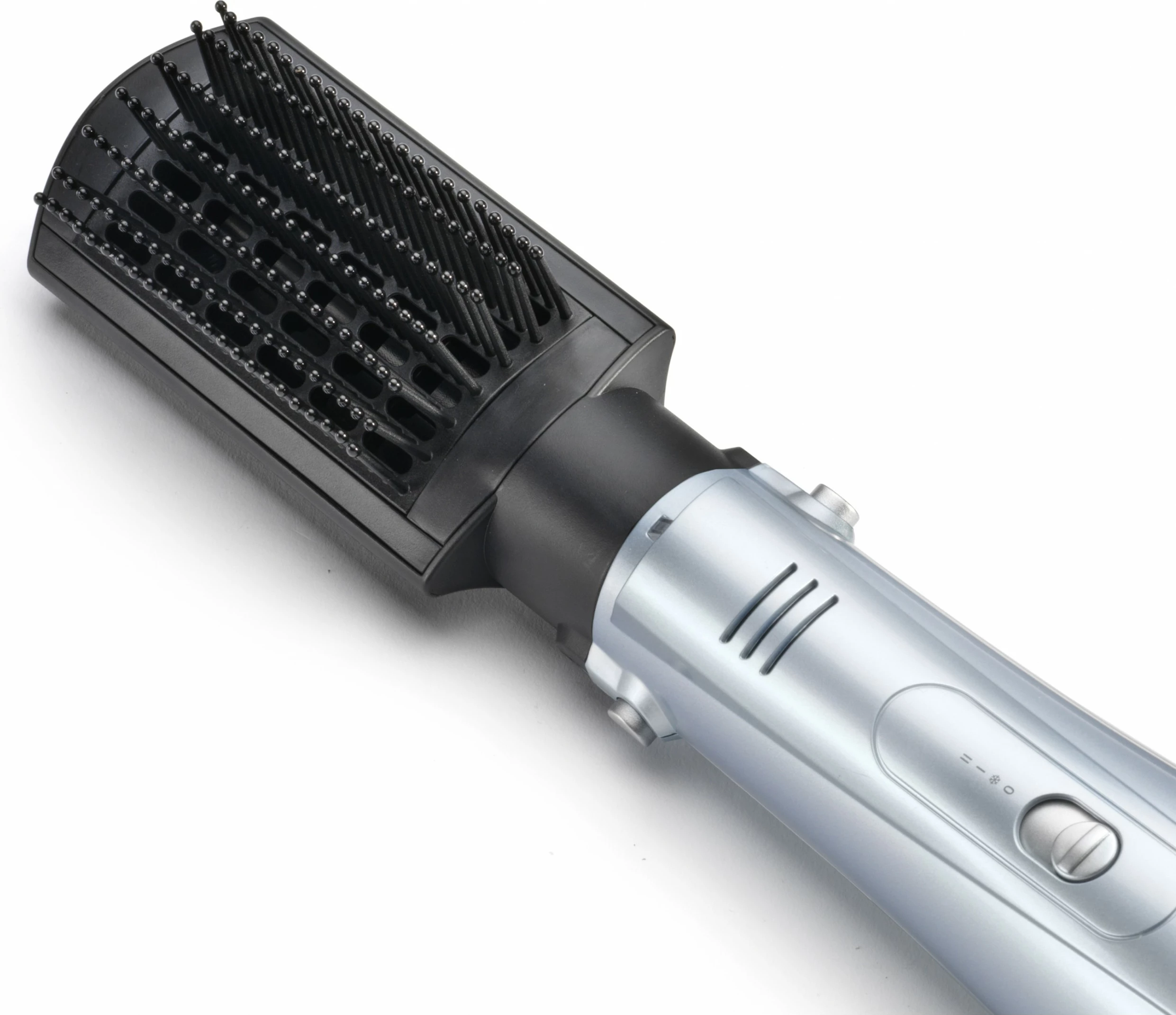 Vroča krtača za lase Hydro-Fusion Smooth & Shape BaByliss, siva, srebrna