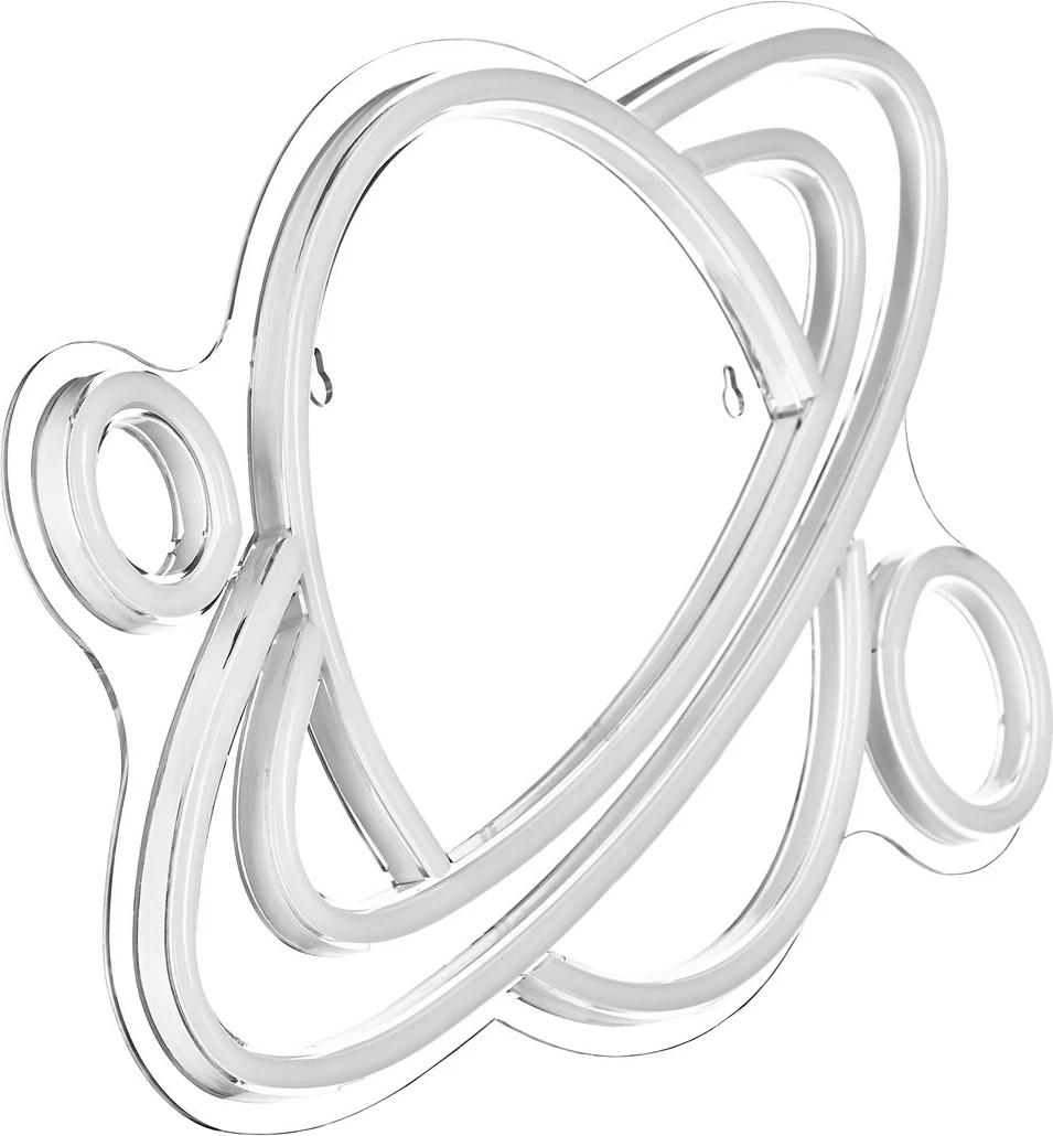 Dekorativna LED luč v obliki planeta Activejet AJE-NEON PLANET, večbarvna