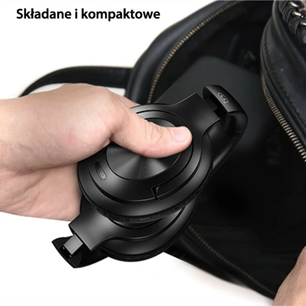 Slušalke over-ear USAMS US-YH, Bluetooth 5.3, črne