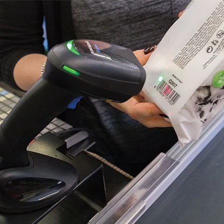 Profesionalen čitalnik črtnih kod Datalogic Gryphon I GD4590, 1D/2D, USB RS232, črn