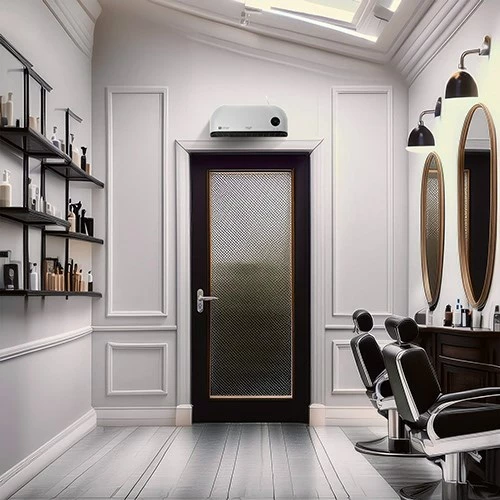 Zračna zavesa Adler AD 7751, 2000 W, bela/črna