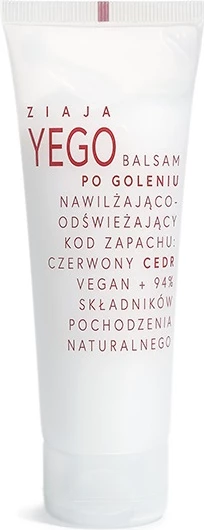 Balzam po britju za moške Ziaja Yego Red Cedar, 80 ml