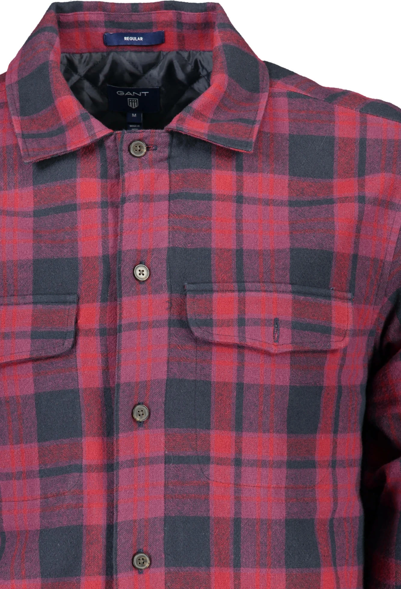 Moška srajca GANT, vijolična