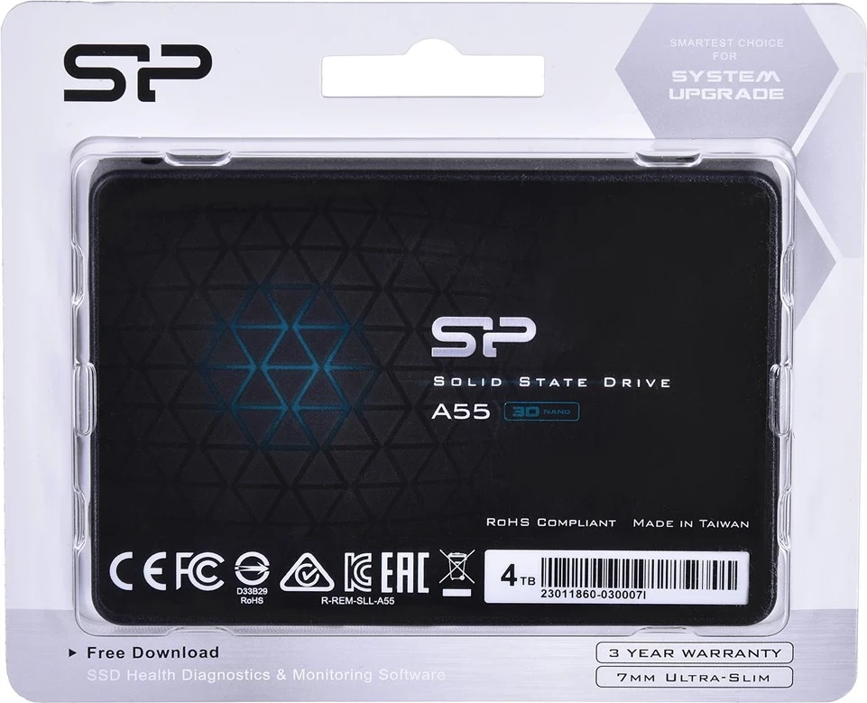 SSD 2,5" 4000 GB, Silicon Power Ace A55
