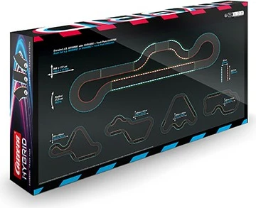 Komplet dodatkov za dirkalno stezo Carrera Hybrid Track Pack 1, večbarven