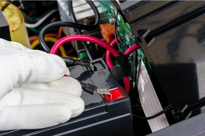 Baterija Green Cell AGM51, 17 Ah, 12 V, črna