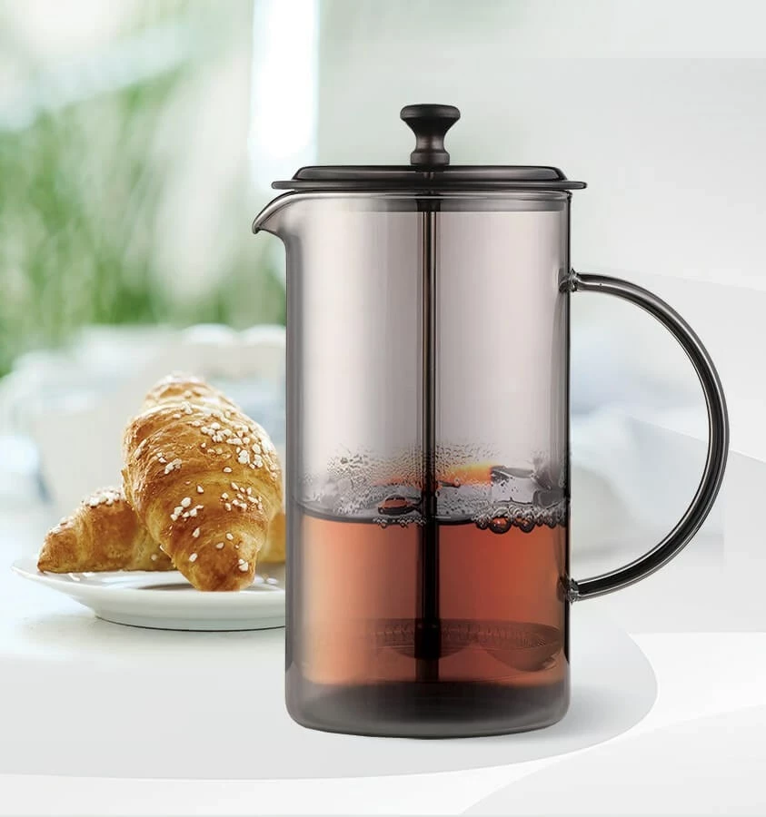 French press 600 ml, črn Maestro MR-1861-600