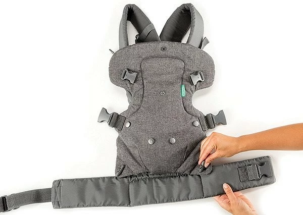 Otroška nosilka 4 v 1 B-kids Infantino 1505204N, siva/zelena