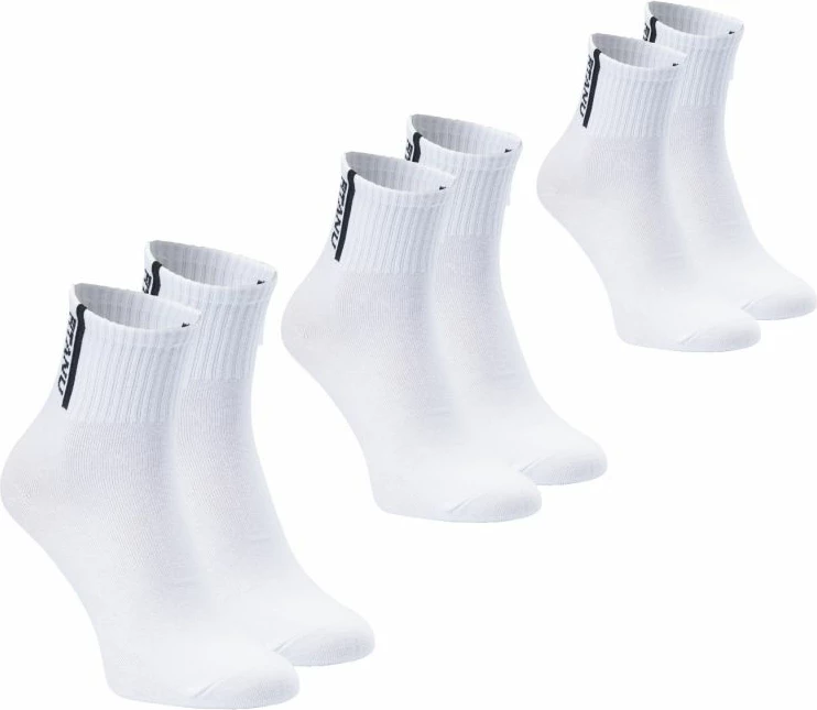 Kratke nogavice Fitanu, bele