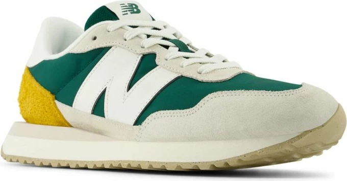 Superge New Balance serija 237, bele, zelene, rumene