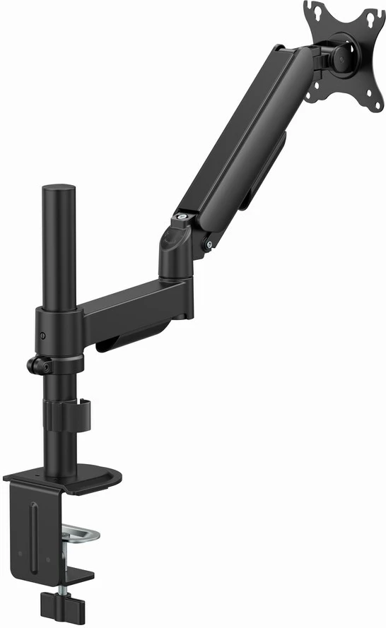 Nastavljiv nosilec za namizni monitor Gembird MA-DA1P-02, 17–32\", črn