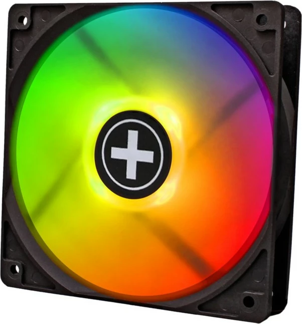 Ventilator za ohišje Xilence Performance A+ ARGB 120 mm, črn