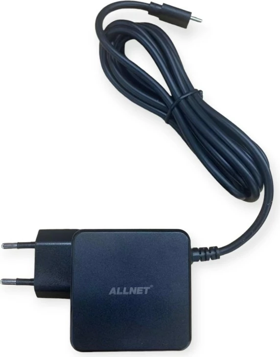 45W USB-C polnilec s 2 m kablom, ALLNET, EU vtič