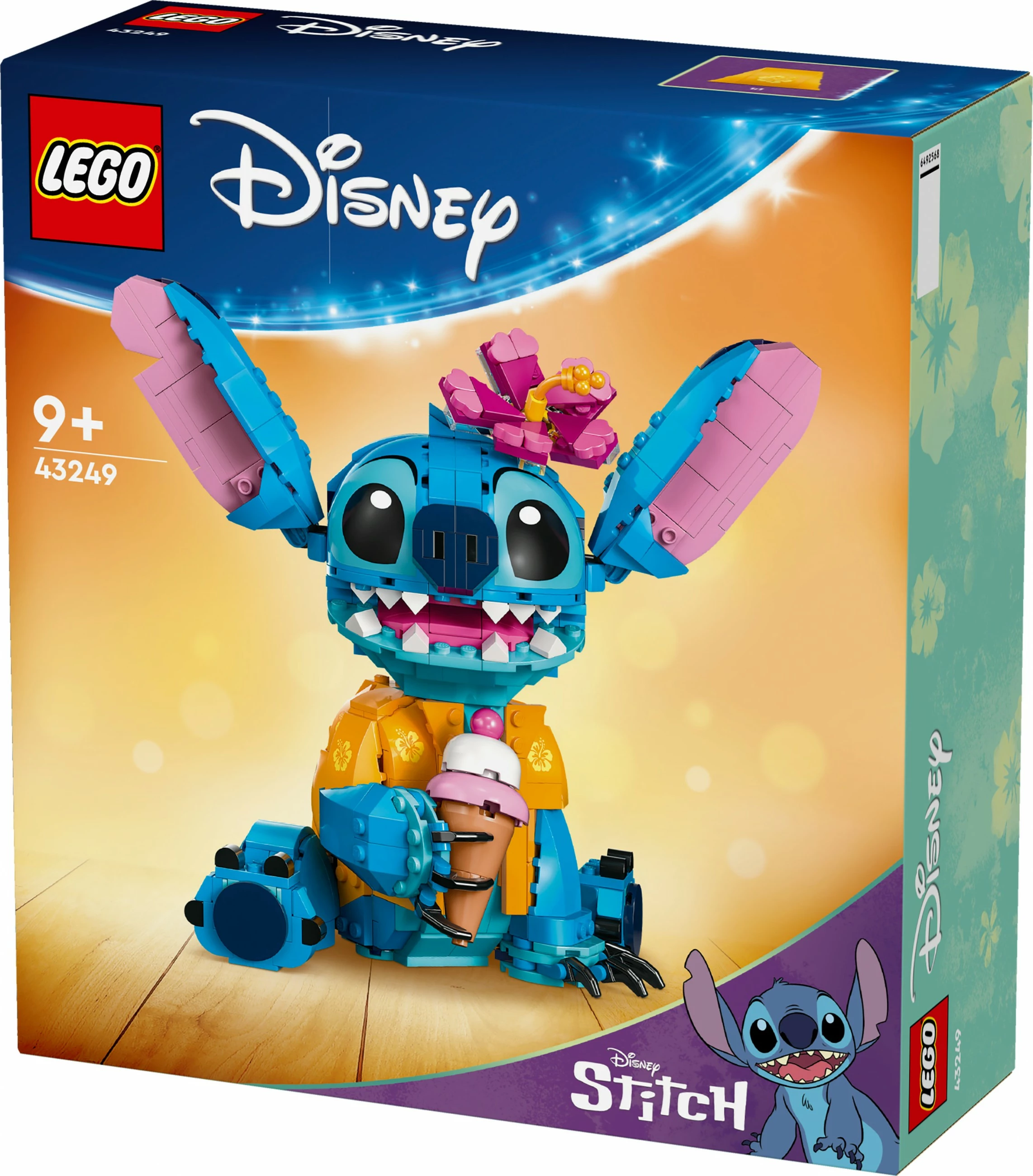 Set za sestavljanje Stitch, LEGO, 9+, plastika, 730 kosov, večbarven