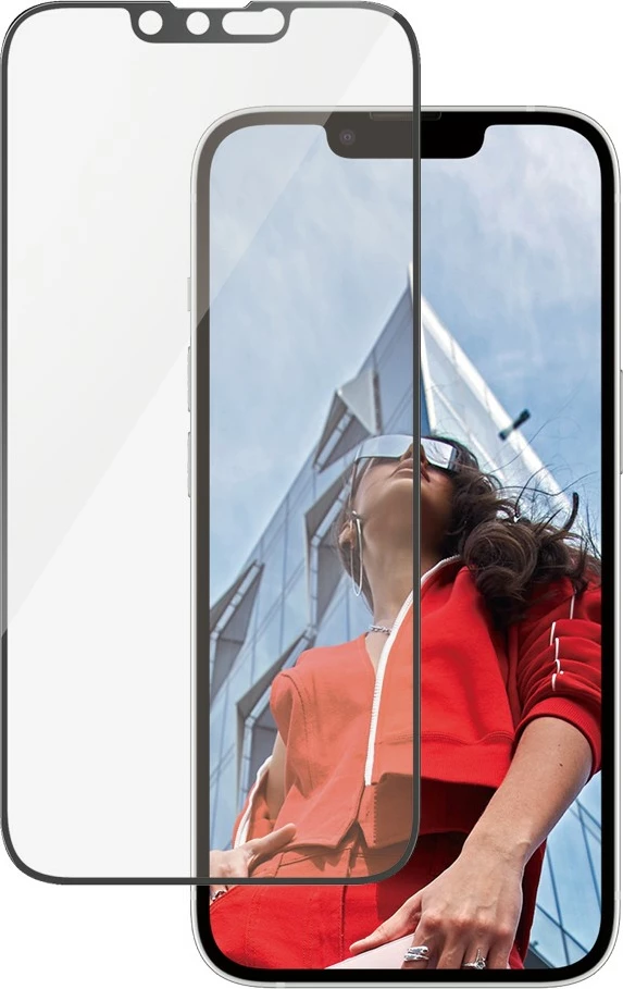 Zaščitno steklo za zaslon PanzerGlass za iPhone 16e/14/13/13 Pro, prozorno