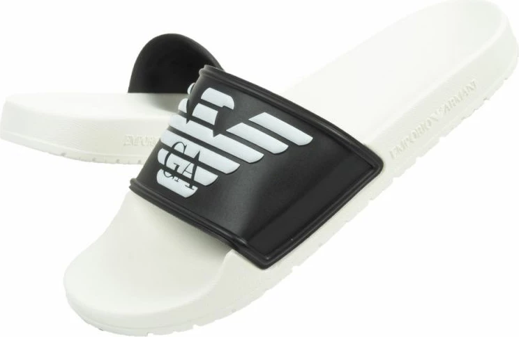 Žabice za moške Emporio Armani, bele in črne