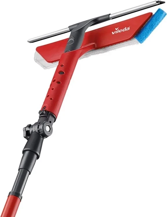 Pometalo za stekla Vileda, rdeča