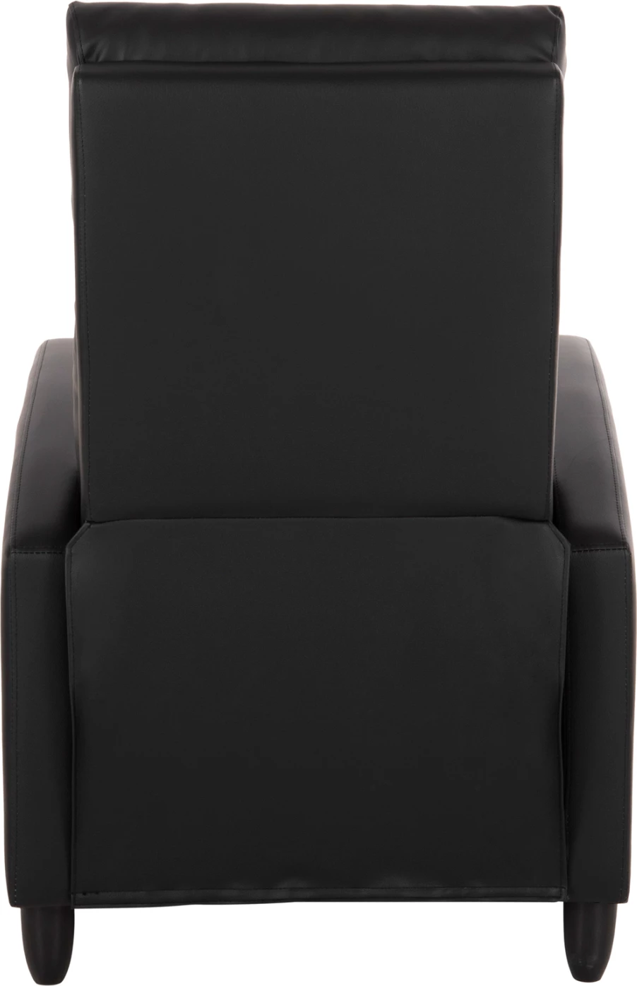 Sprostitveni naslanjač HIBER FH9782.11 črna PU 67,5x90x104Hcm