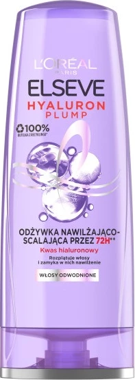 Balzam za lase za ženske L'Oreal Paris Elseve Hyaluron Plump, 200 ml