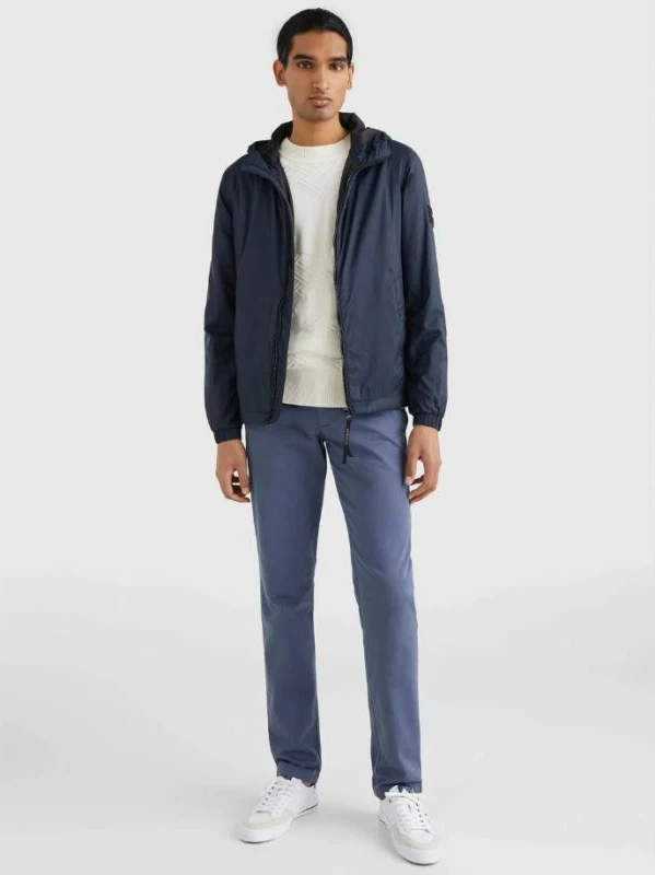 Jakna Base Layer Packable Hdd za moške, Tommy Hilfiger, temno modra