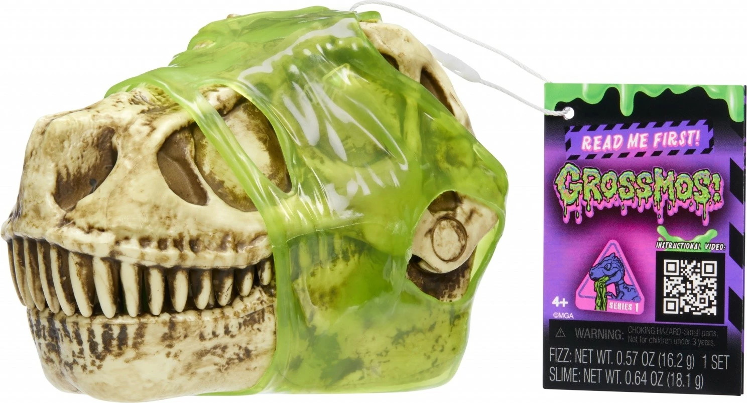 Figura akcije Blind Dino, GrossMos od MGA, 1 kos, plastika, s sluzjo, za otroke