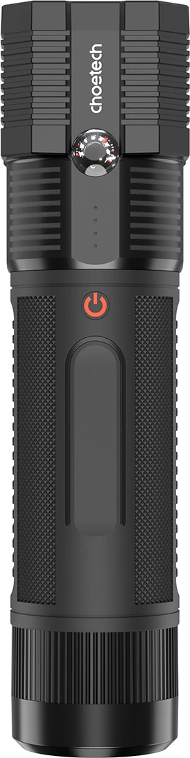 Startni pomoč Choetech TC0016, powerbank 8000 mAh, LED ročna svetilka, črn