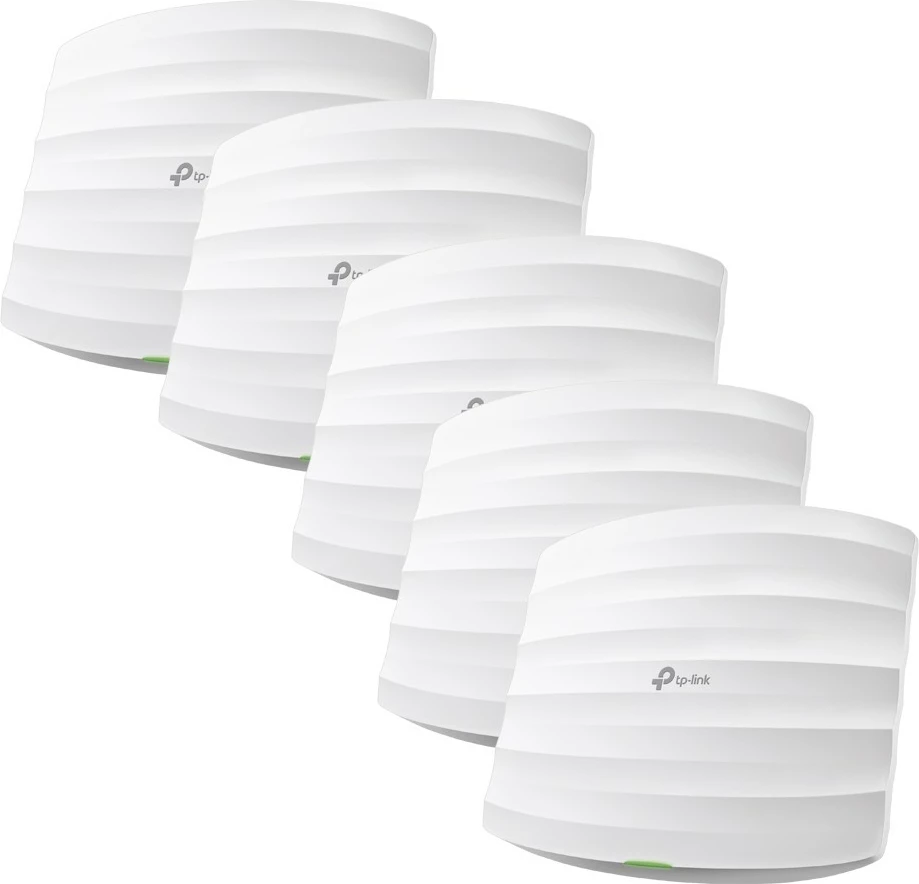 Napredna dostopna točka TP-Link Omada EAP245 (5 kosov), 1750 Mbps, dvojni pas, PoE, bela