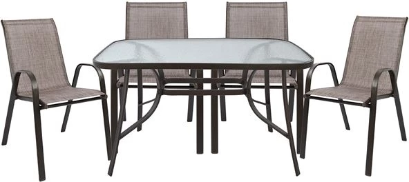 Set jedilne mize 5 kosov stoli in miza FH5197.02