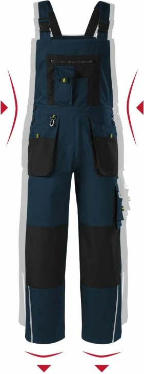 Delovne hlače Rimeck Ranger M MLI-W0402, moške, temno modre