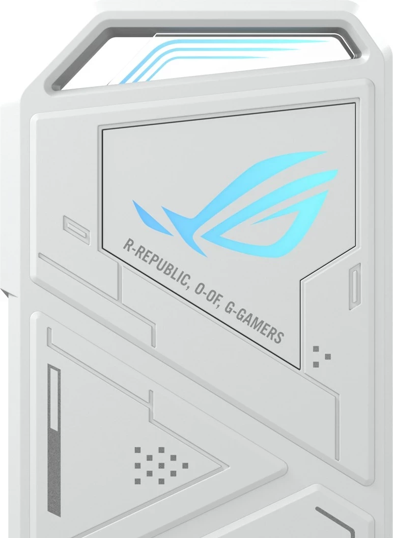 Ohišje za SSD ASUS ROG Strix Arion White Edition, belo